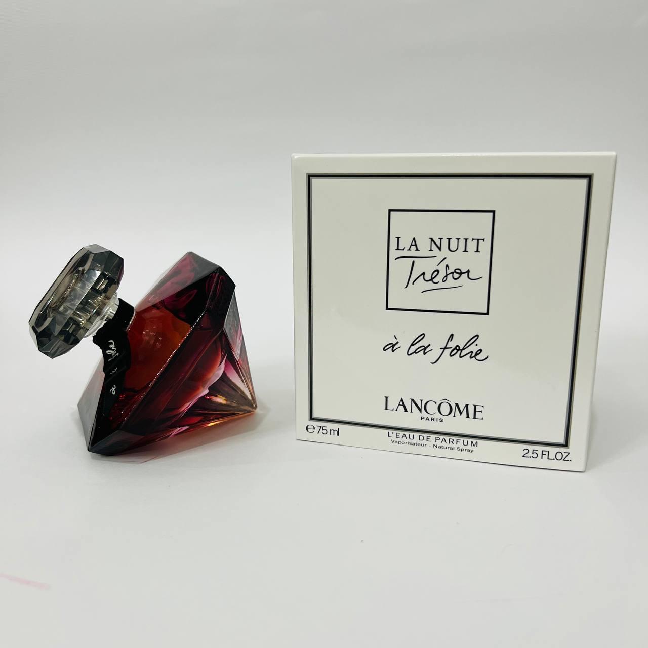 تستر ادو پرفیوم زنانه لانکوم الماسی مدل La Nuit Tresor حجم 75 میلی لیتر
