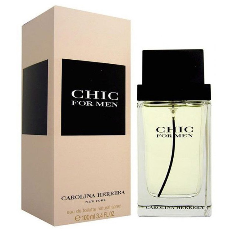 ادو تویلت مردانه کارولینا هررا مدل شیک(چیک) Chic حجم 100 میلی لیتر