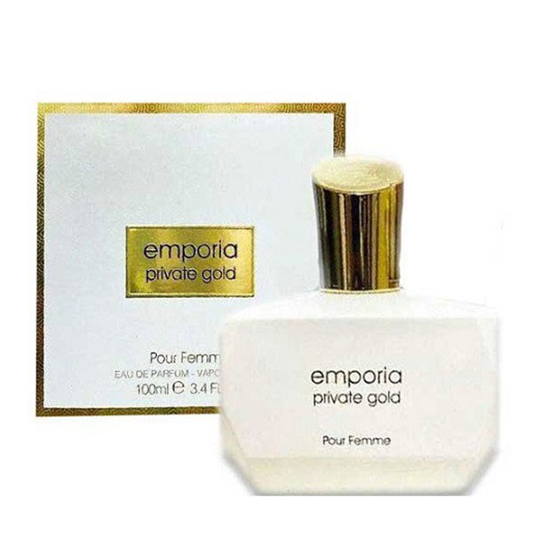 ادو پرفیوم زنانه فراگرنس ورد مدل Emporia Private Gold حجم 100 میلی لیتر