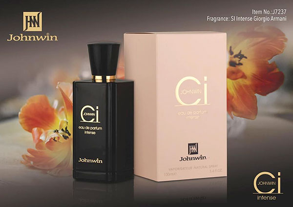 ادکلن زنانه جانوین جورجیو آرمانی سی اینتنس (Johnwin Giorgio Armani Si Intense) حجم 100 میل
