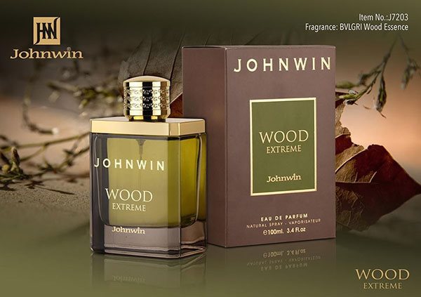  ادکلن مردانه بولگاری من وود اسنس جانوین (Johnwin Bvlgari Wood Essence) حجم 100 میل