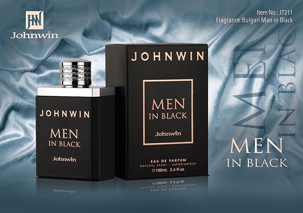 مردانه بولگاری جانوین مدل بولگاریا من این بلک (Johnwin Bvlgari Man In Black) حجم 100 میل