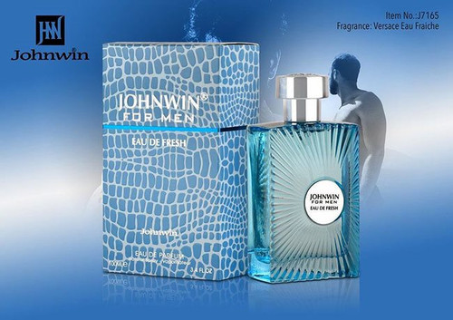 ادکلن مردانه جانوین ورساچه او فرش (Johnwin Versace Eau Fraiche) حجم 100 میل