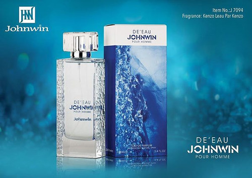 ادکلن مردانه جانوین مدل کنزو لئو پار (Johnwin KENZO L’eau Pour Homme) حجم 100 میل