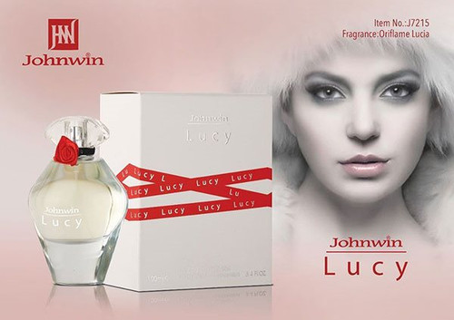 ادکلن زنانه جانوین لوسیا اوریفلیم اور فیلم (Johnwin Oriflame Lucia) حجم 100 میل