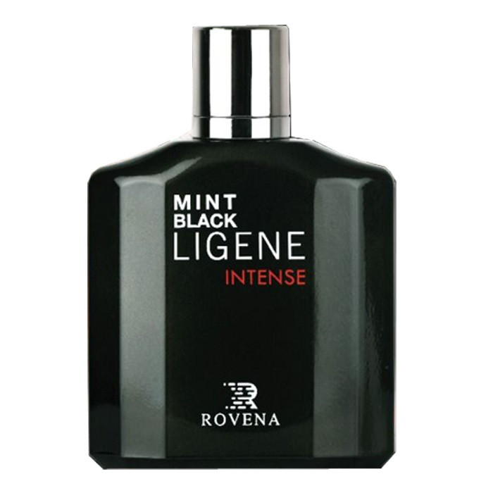 ادو پرفیوم مردانه روونا مدل Mint Black Ligene Intense حجم 100 میلی لیتر