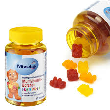 پاستیل مولتی ویتامین کودکان میولیس 60 عددی